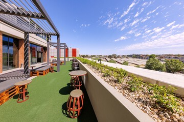 Rooftop terrace