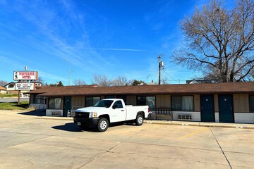 Front of property - evening/night