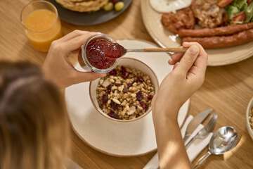 Breakfast buffet