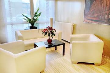 Lobby sitting area