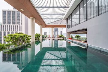 Rooftop pool