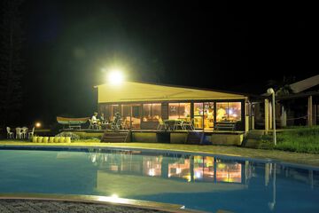 Poolside bar