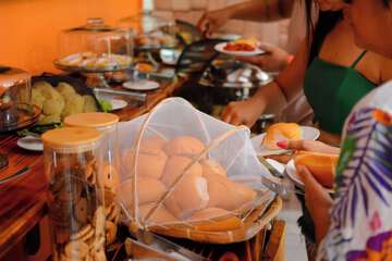 Breakfast buffet