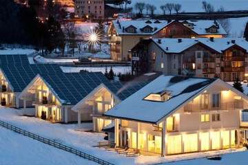 Front of property - evening/night