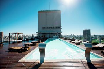 Rooftop pool