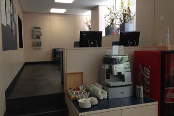 Lobby sitting area