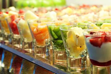 Breakfast buffet
