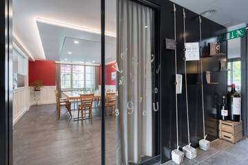 Interior entrance