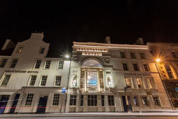 Front of property - evening/night
