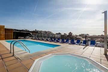 Rooftop pool