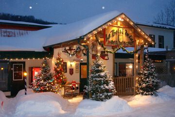 Front of property - evening/night