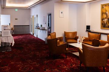 Lobby sitting area
