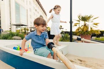 Children's play area - outdoor