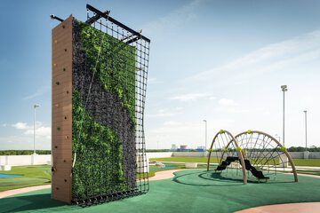 Outdoor rock climbing