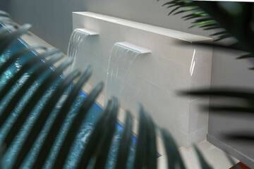Pool waterfall
