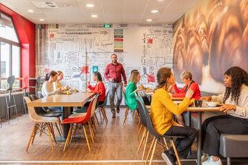 Breakfast area