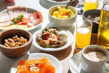 Breakfast buffet