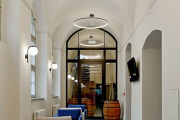 Lobby sitting area