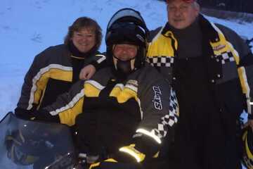 Snowmobiling
