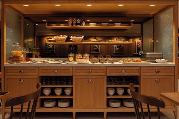 Breakfast buffet