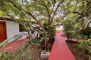 outside