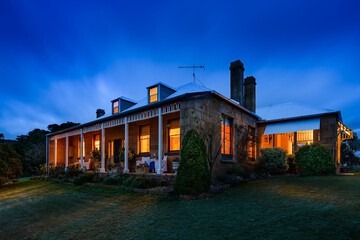 Front of property - evening/night