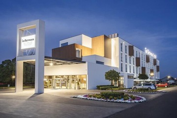 Front of property - evening/night