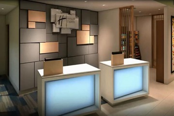 Check-in/check-out kiosk