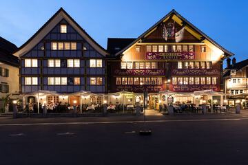 Front of property - evening/night