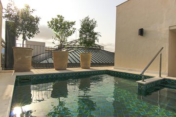 Rooftop pool