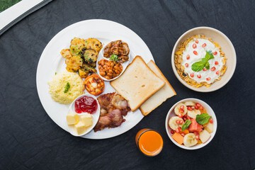 Breakfast meal