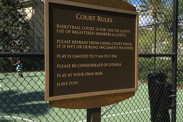 Basketball court