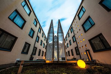Courtyard view