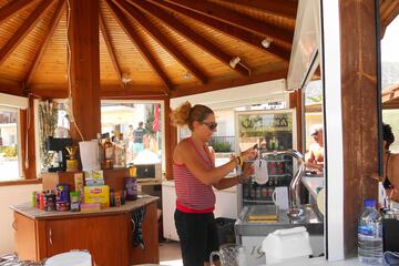 Poolside bar