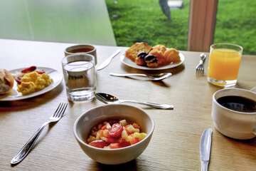 Breakfast area