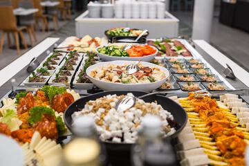 Breakfast buffet