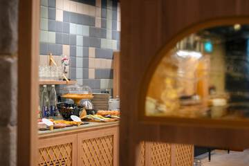 Breakfast area