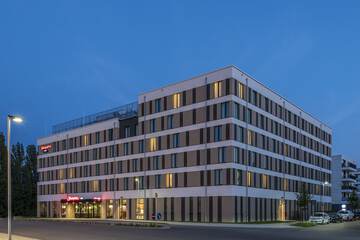 Front of property - evening/night