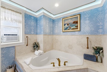Private spa tub