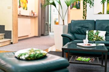 Lobby sitting area
