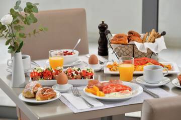 Breakfast area