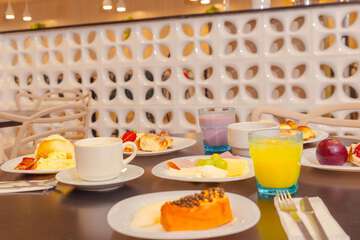 Breakfast area