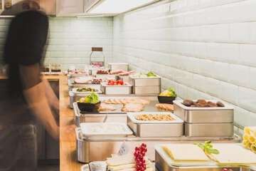 Breakfast buffet