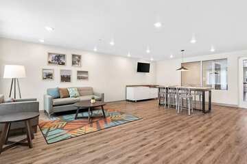 Lobby sitting area