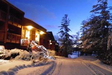 Front of property - evening/night