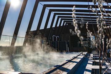 Rooftop pool