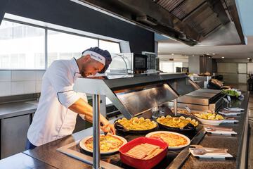 Breakfast buffet