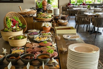 Breakfast buffet
