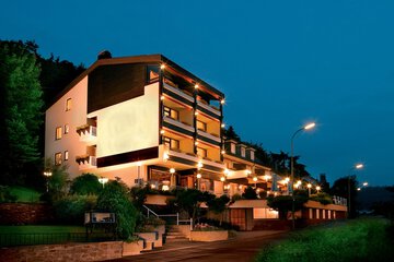 Front of property - evening/night