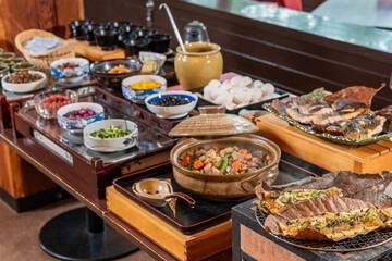 Breakfast buffet